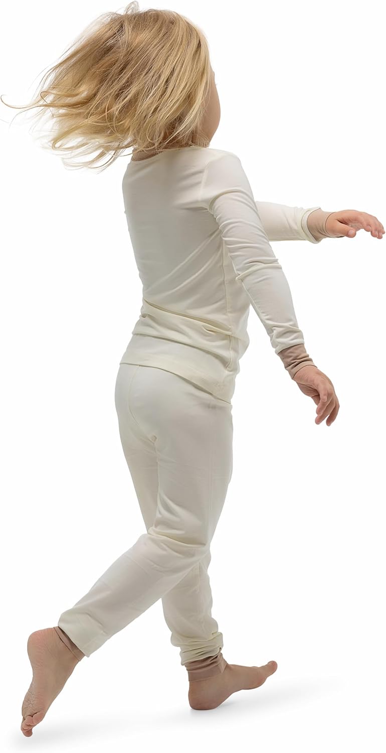 2-Piece Pajama for Kids and Toddlers - Toddler Pajamas - Boys and Girls Pajamas viscose made from Bamboo