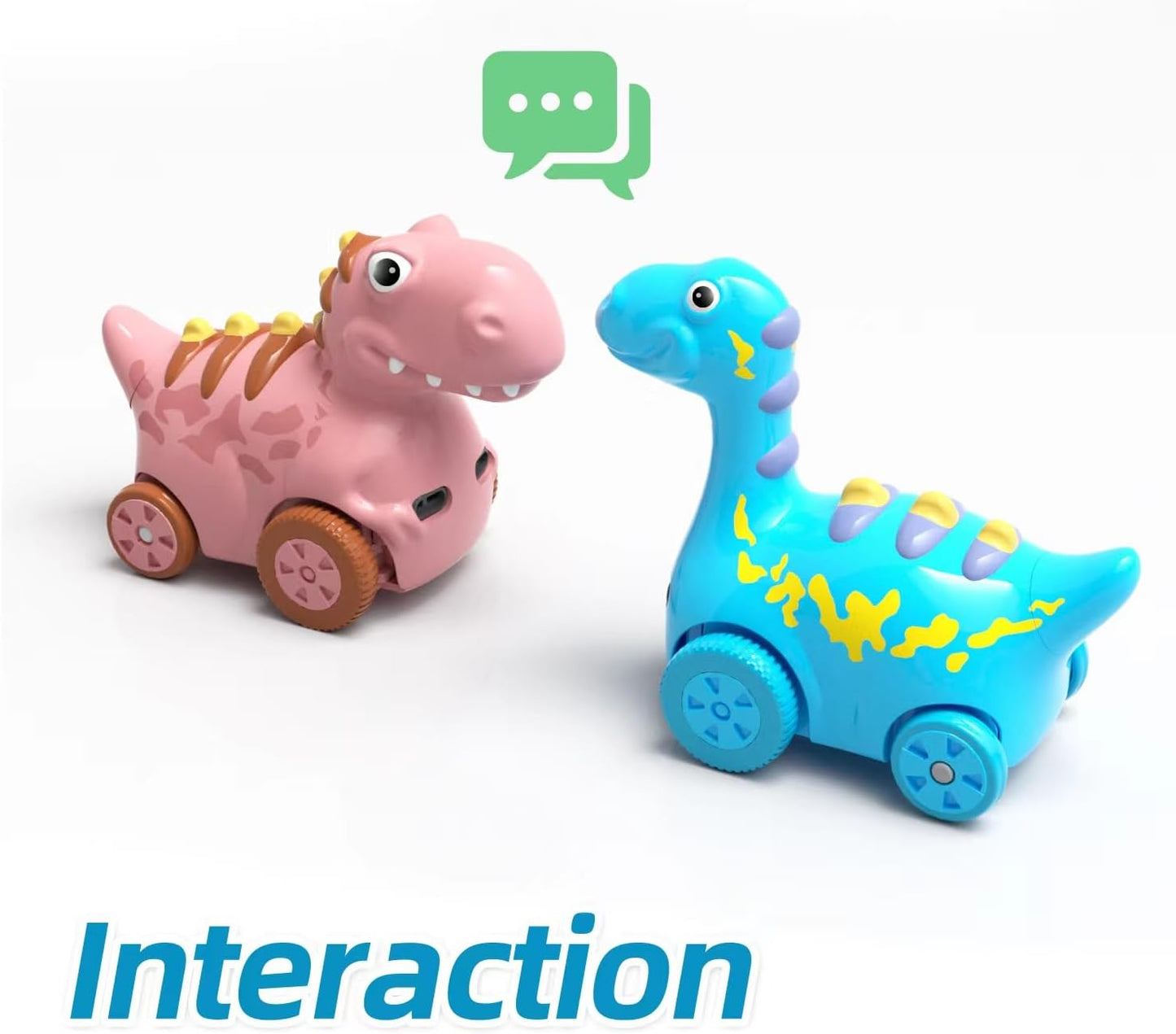 Interactive Musical Walking Following Dinosaur Toy, Rechargeable Sensory Music Development Toy, Fun Moving Toy for Kids Age 3,4,5 and Up