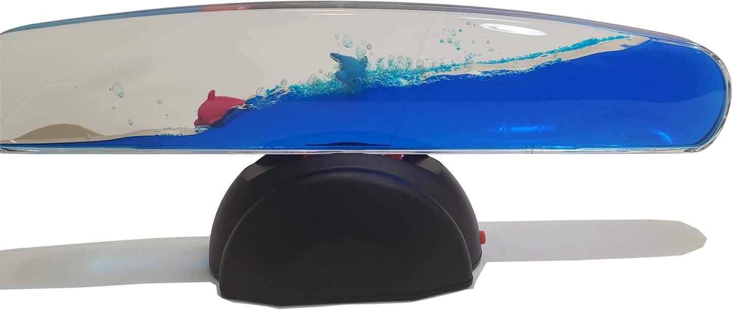 Wave Motion Machine (Blue, 12 Inch with Dolphins)