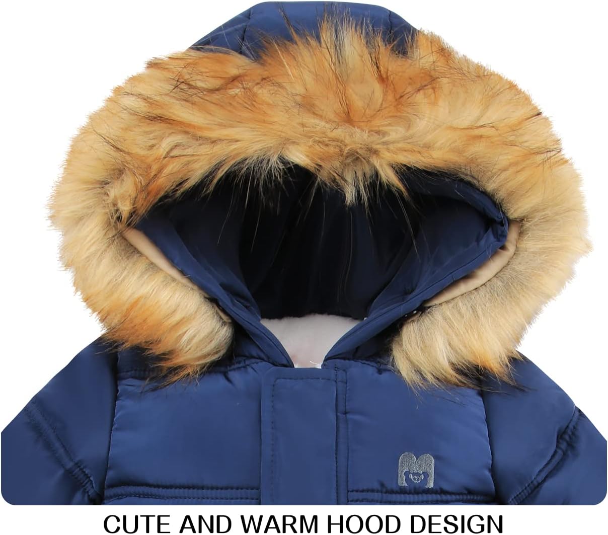 Baby Girl Winter Snowsuit Toddler Jacket Clothes For Boy Infant Jumpsuit Hoodied