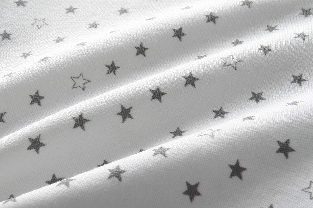 Kiddiezoom Baby Bodysuit Newborn Short Sleeve baby One-Piece Cotton 5-Pack baby clothes