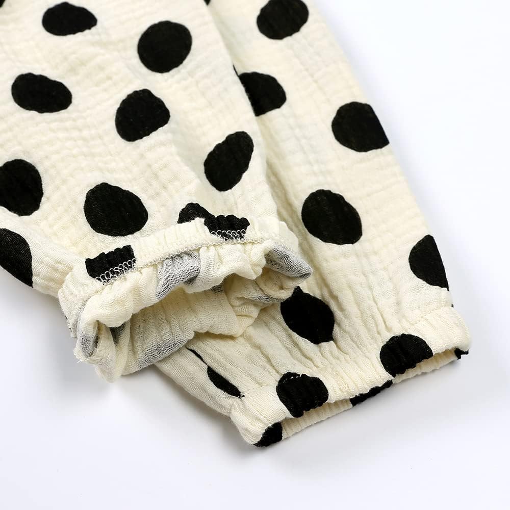 MYGBCPJS Baby Boys Girls Cotton Linen Trousers Kids Casual Ankle Pants Loose Long Bloomers