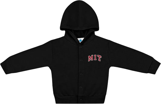 Creative Knitwear College Baby Snap Hooded Jacket - Team Logo, Multiple Colors, for Boys & Girls, (0-24 Months)