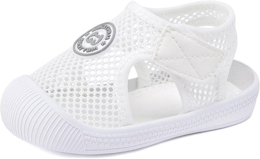 BMCiTYBM Baby Boy Girl Closed Toe Summer Sandals Lightweight Shoes Infant Non-Slip First Walking Sneakers 6 9 12 18 24 Months
