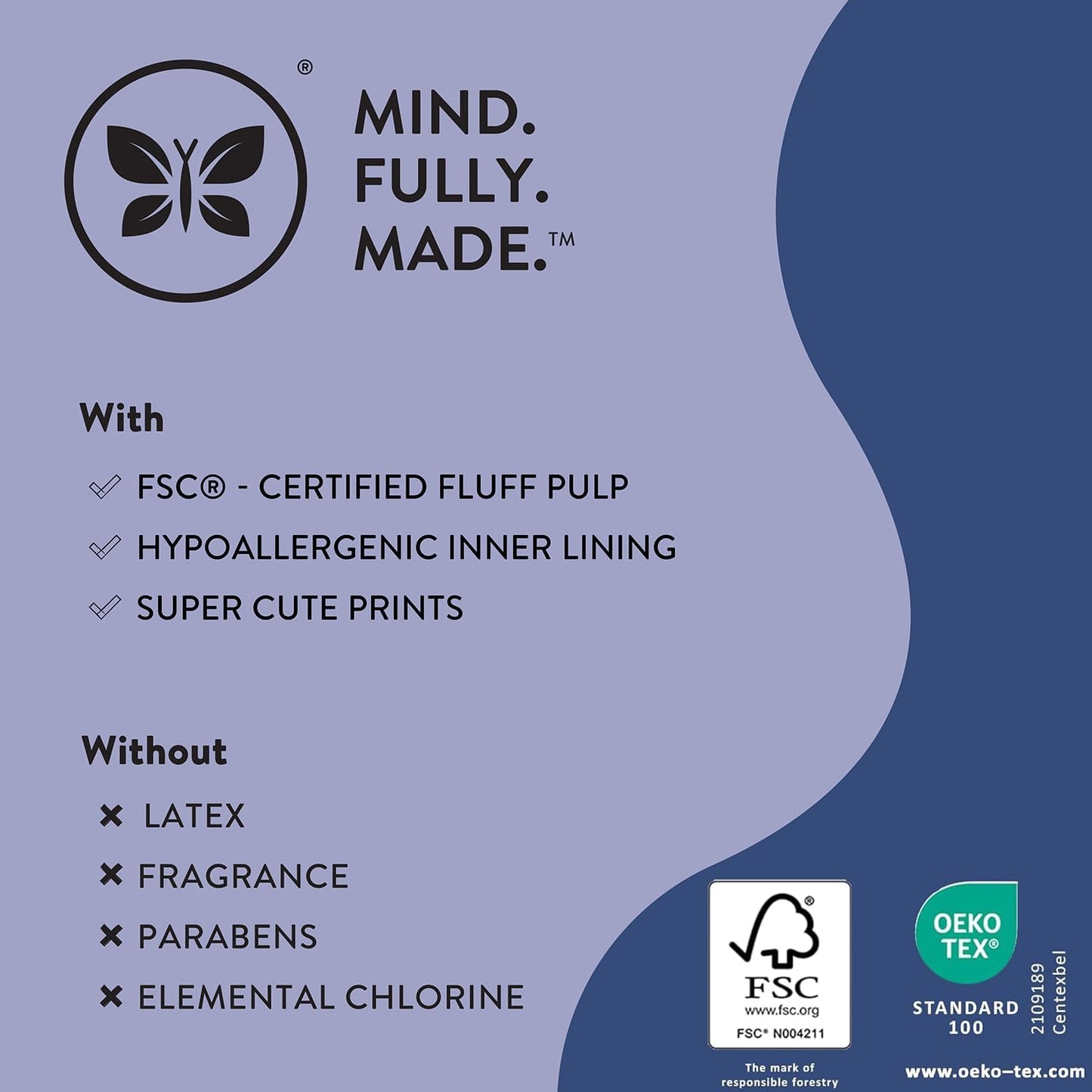 The Honest Company Clean Conscious Overnight Diapers for Sensitive Skin | Hypoallergenic, Fragrance Free | Cozy Cloud + Star Signs | Club Box, Size 4 (22-37 lbs), 48 Count