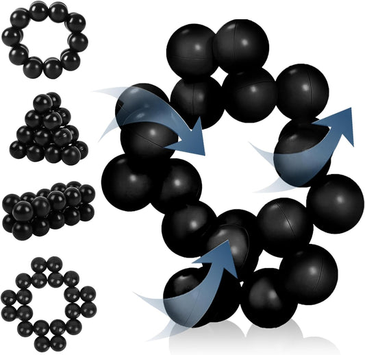 Fidget Ball Toys Adult, Autism Sensory Toys for Kids Teens, Autistic Travel Toys EDC Quiet Cool Desk Fidget Toys Adults Stocking Stuffers Gift for Boys Girls Men (4 Pcs)