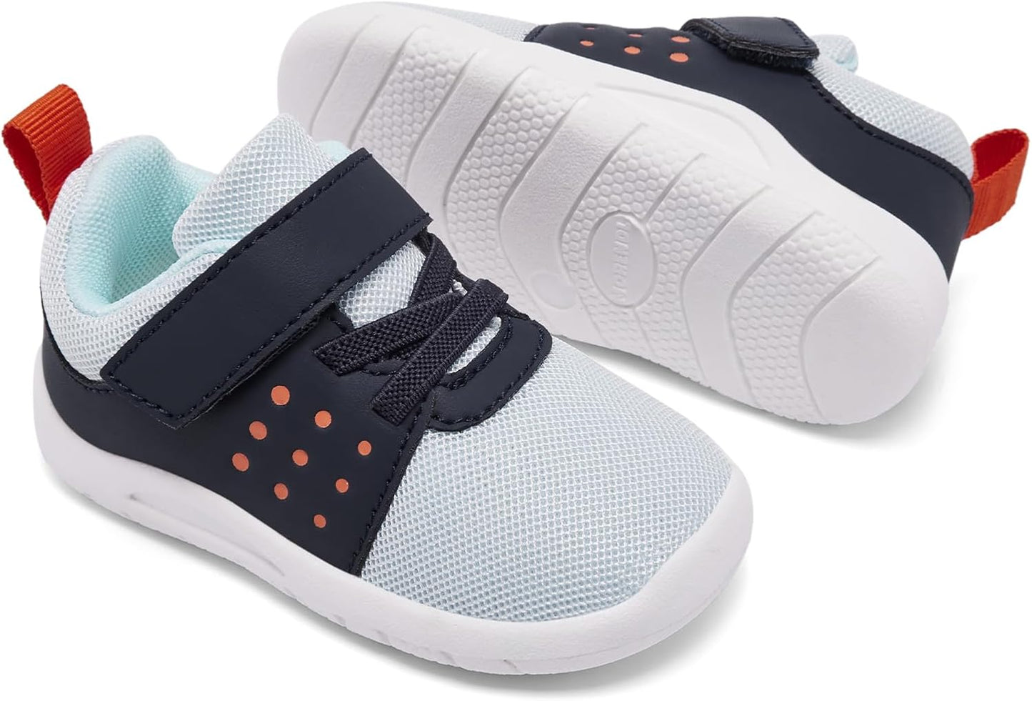 MORENDL Toddler Baby Shoes 0-4 Years Boy Girl Lightweight Breathable Non-Slip Sports Sneakers Running Walking Tennis Barefoot Shoes