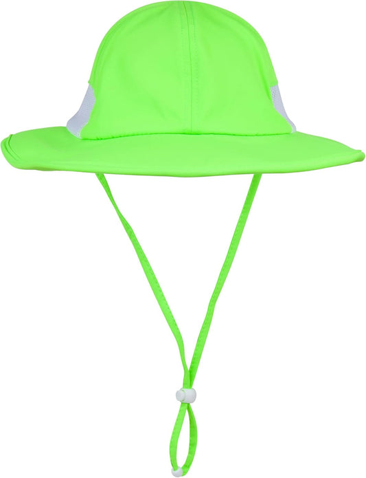 SwimZip Wide Brim Sun Hat | UPF 50+ Protection for Baby, Toddler, and Kids