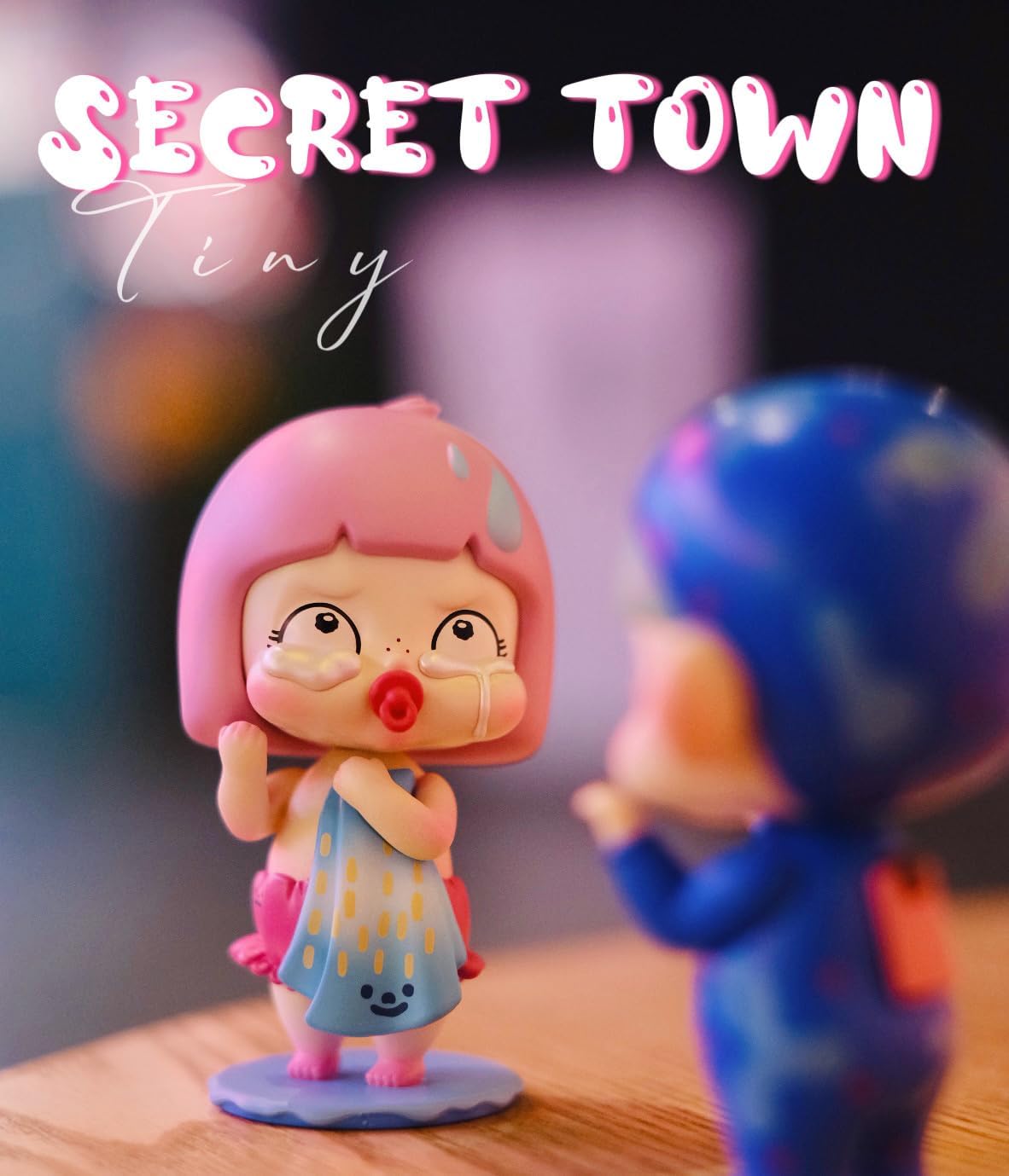 Tiny doll Fairytale Town Series 12PCs Random Design Box Toys for Modern Home Halloween Decorations Indoor, Collectible Toy Set for Desk Accessories