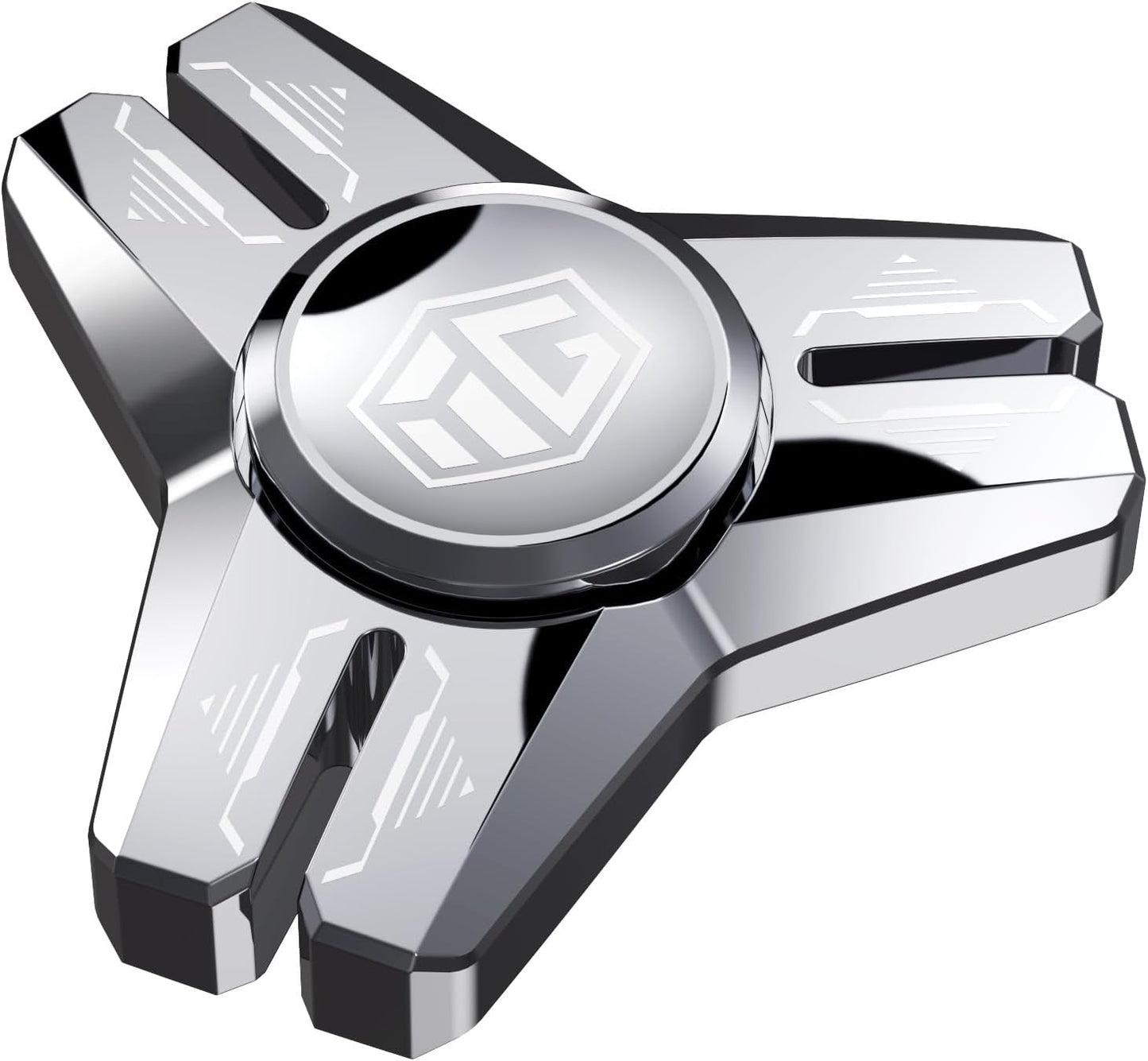 INNÔPLUS Fidget Spinner, Sturdy Stainess Steel Construction Metal Fidget Spinner, Fidget Spinners for Kids, Delivers Smooth and Long Spin Times, for Stress Relief, Focus Enhancement, Anxiety Reduction