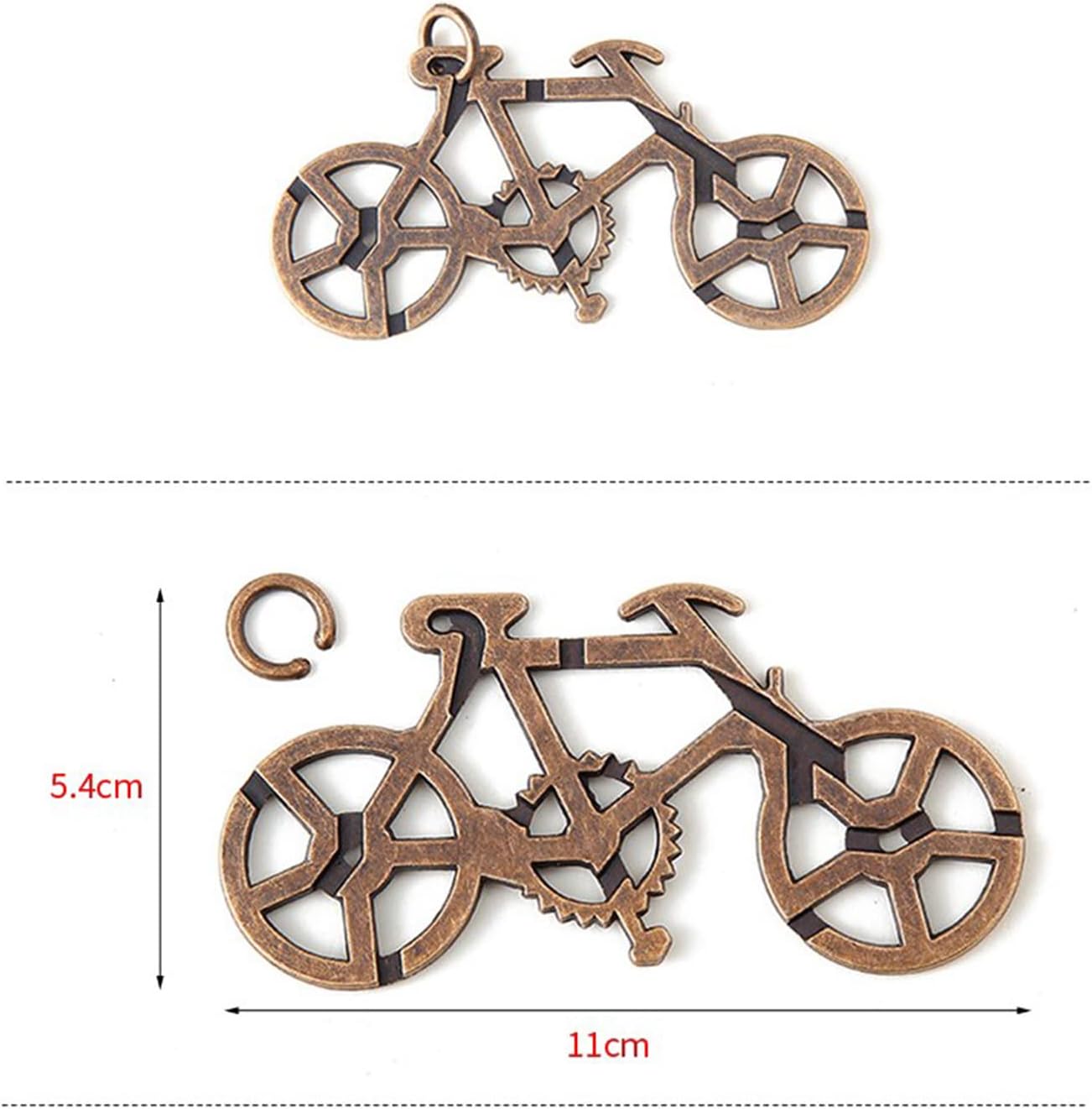 15 pcs IQ Test Puzzle Metal Wire Puzzles Mind Game Educational Toys High Difficulty Brain Teaser Puzzle Toy for Kids and Adults - Explore Creativity and Problem Solving. Gift Desk Puzzles