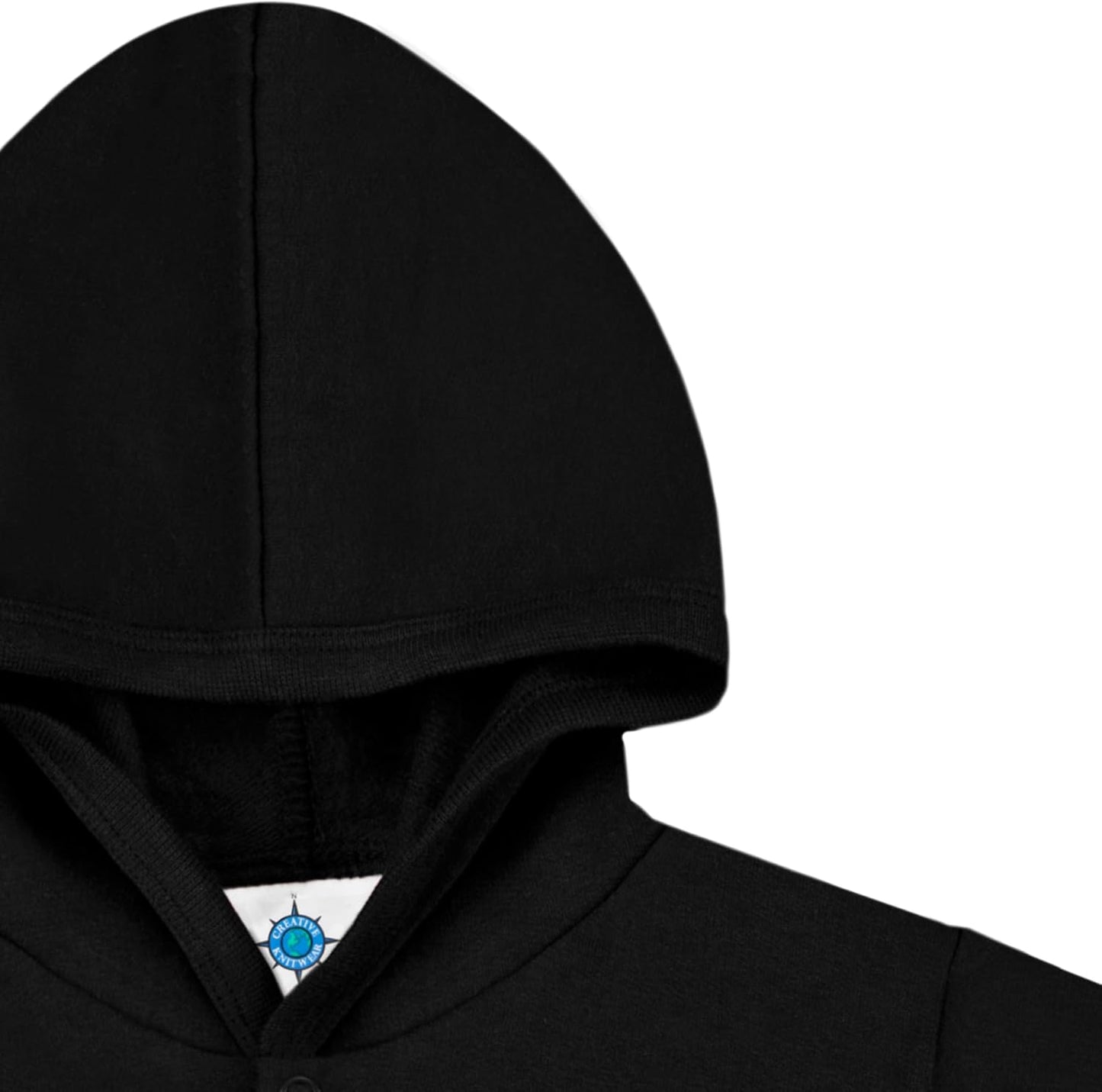 Creative Knitwear College Baby Snap Hooded Jacket - Team Logo, Multiple Colors, for Boys & Girls, (0-24 Months)