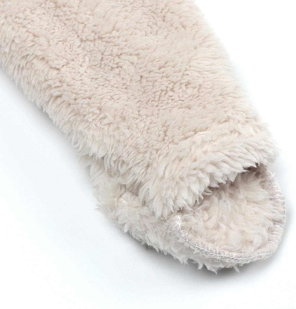 Newborn Baby Snowsuit Fleece Lined Onesie Outfits Warm Hooded Romper for Infant