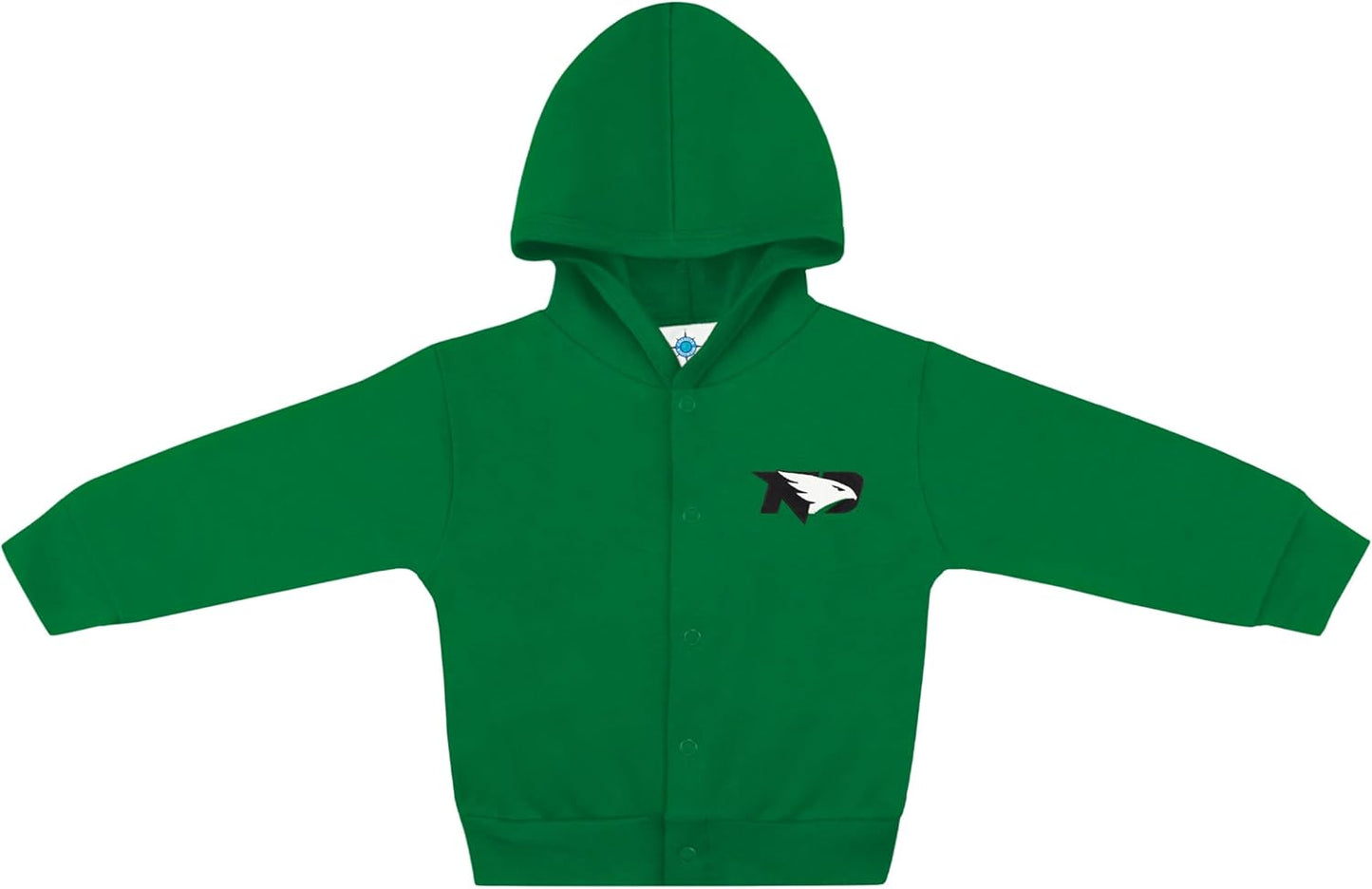 Creative Knitwear College Baby Snap Hooded Jacket - Team Logo, Multiple Colors, for Boys & Girls, (0-24 Months)