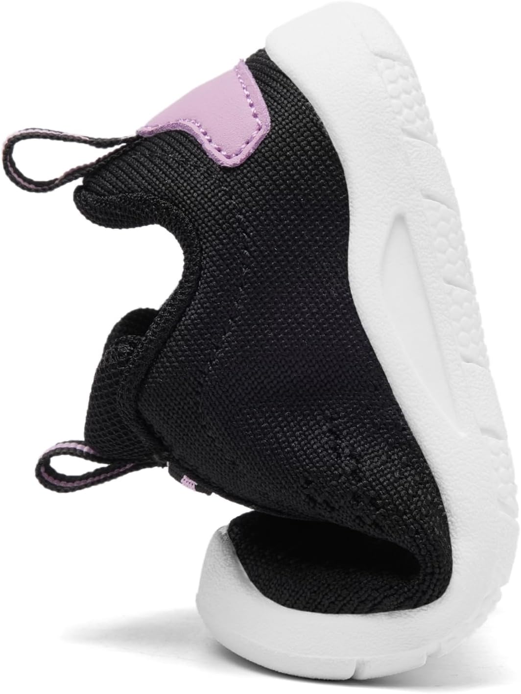 MORENDL Toddler Slip On Sneakers Baby Walking Shoes Non-Slip Breathable Unisex Pink Mesh Lace-Up Athletic Sneakers Infant Running Shoes