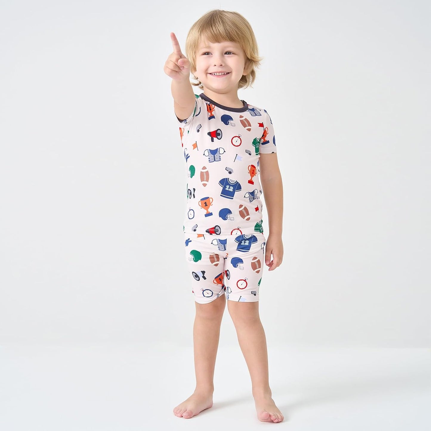 pureborn Baby Viscose From Bamboo Pajamas Set Pjs - Kids Toddler Girl Snug Fit Viscose Sleepwear 2pcs 18M-8Y