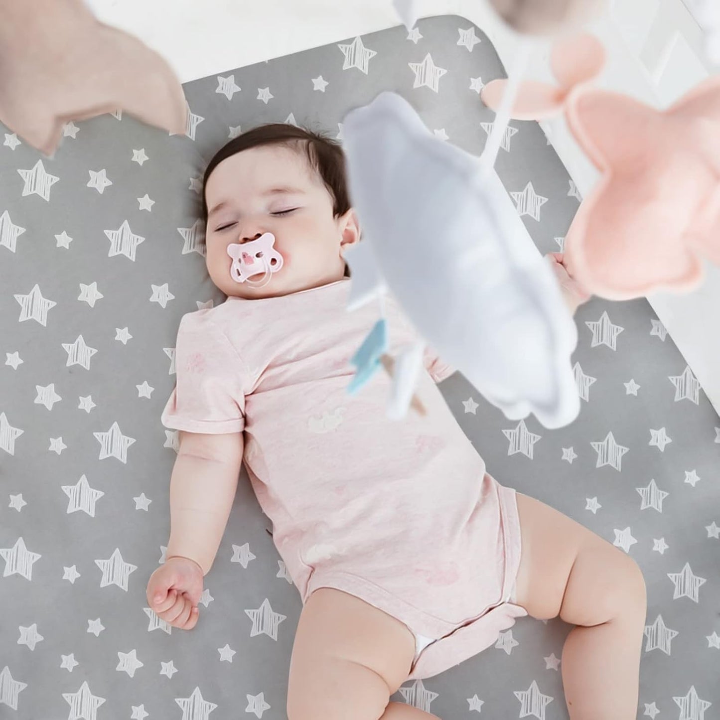 Crib Sheets 4 Pack, Fitted Crib Sheets for Standard Size Crib and Toddler Mattresses, Soft and Breathable Baby Gift Set