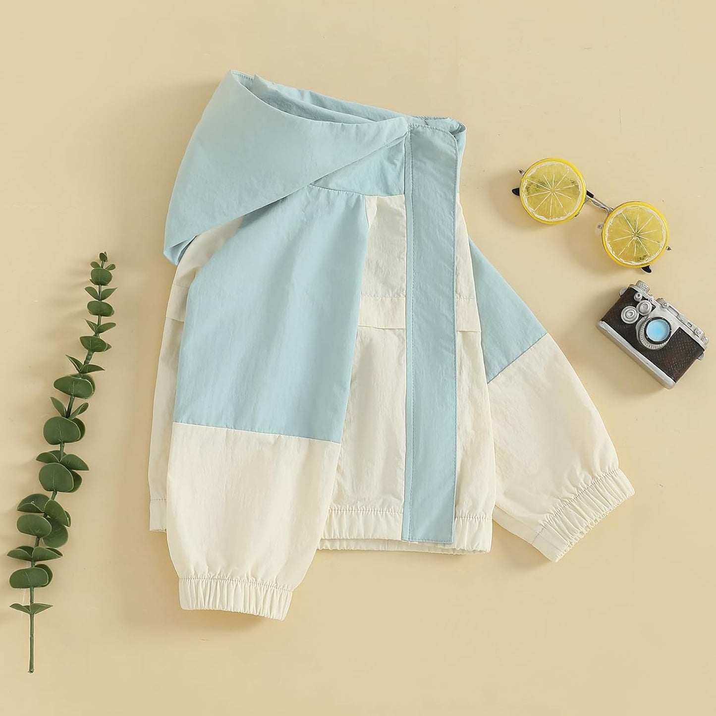 Toddler Baby Boy Girl Jackets Lightweight Outwear Zipper Hooded Windbreaker Jacket Fall Clothes 12M 18M 2T 3T 4T 5T