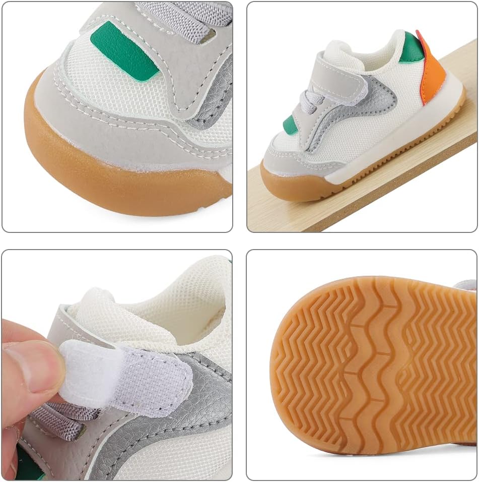 Baby Shoes Boys Girls First Walkers Cute Animals Toddler Sneakers Prewalkers Rubber Sole