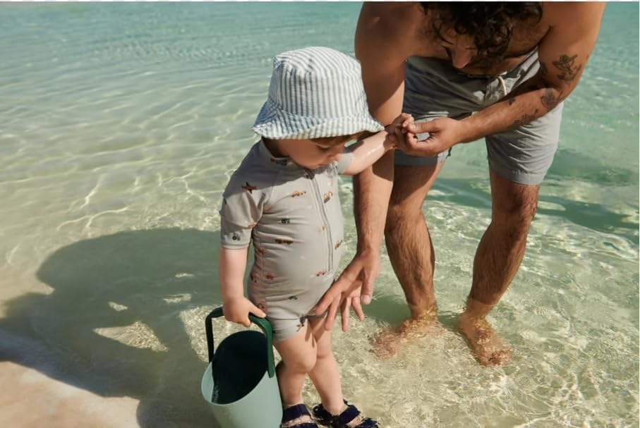 Boys One Piece Swimsuit Whale Dolphin Bathing Suit Zipper Rash Guard Kid Short Sleeve Swimwear Shark Beach Wear UPF50+