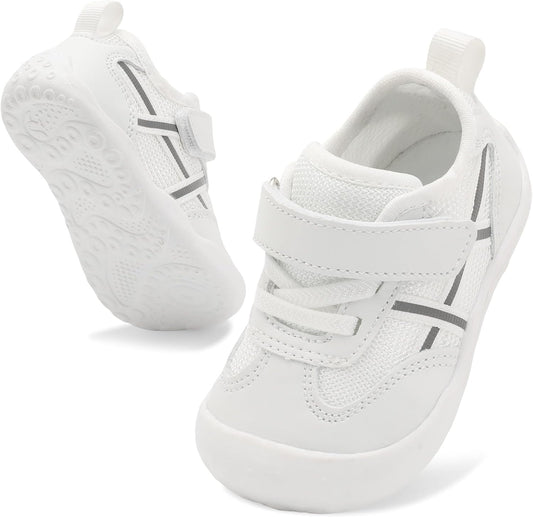 Scurtain Baby Shoes Boy Girl First Walking Shoe Infant Crib Breathable Sneakers Lightweight Barefoot Shoes for Babies
