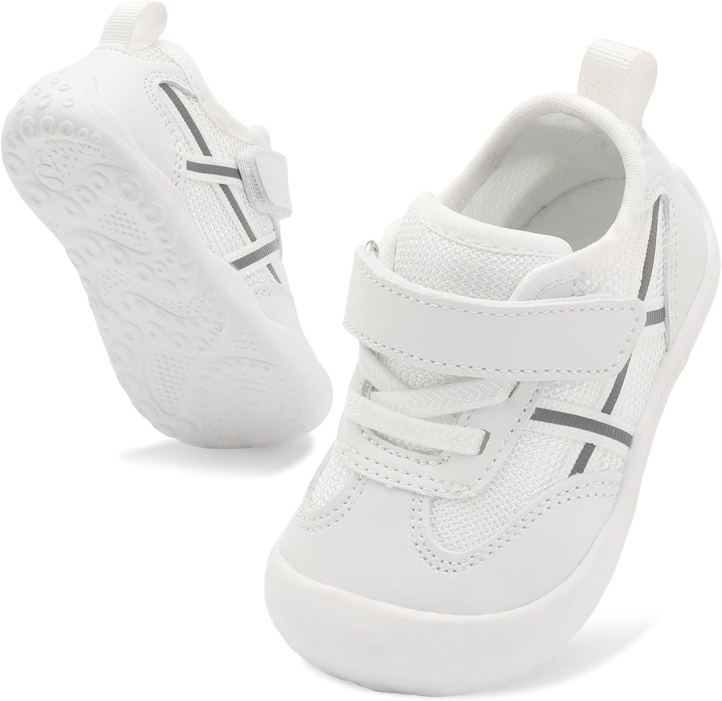 Scurtain Baby Shoes Boy Girl First Walking Shoe Infant Crib Breathable Sneakers Lightweight Barefoot Shoes for Babies