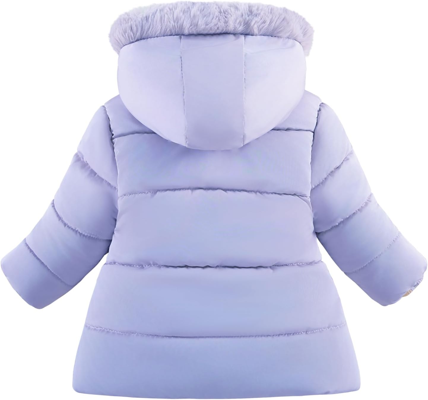 Toddler Winter Coats Baby Jacket Snow Clothes Puffer Dress Girl Warm Hoodie 1-4T