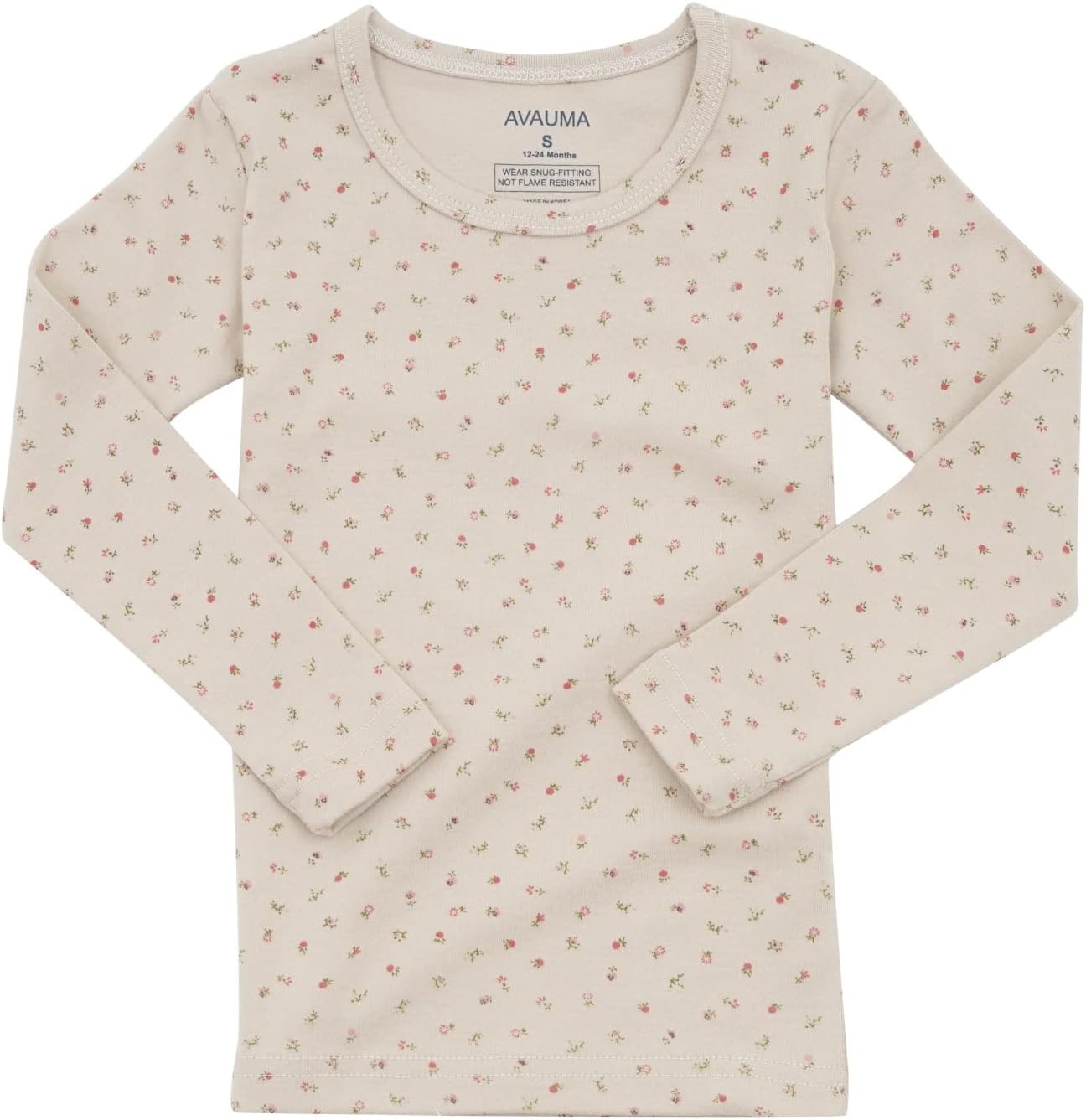 AVAUMA Baby Boys Girls Pajama Set 6M-7T Kids Cute Toddler Snug fit Pattern Design Pjs Cotton Sleepwear