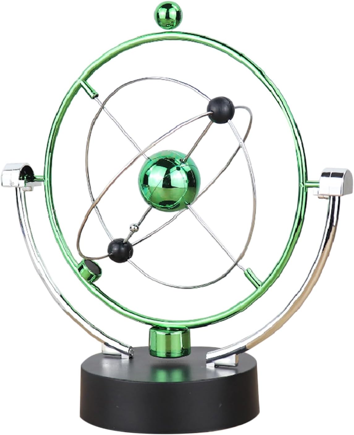 ThinkTop Kinetic Art Asteroid, Educational Physics Mechanics Science Toy Kinetic Art Milky Way Orbital Electronic Perpetual Motion Desk Home Decor