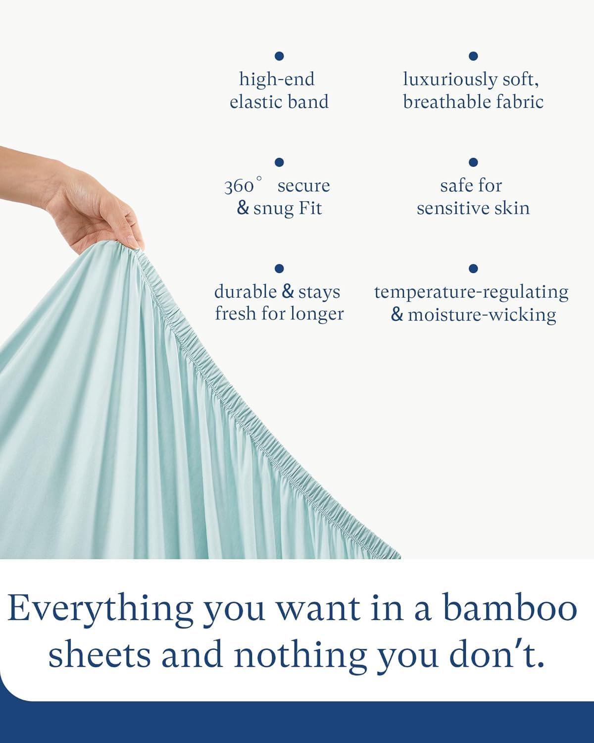 Graco Pack and Play Sheets Fitted, Supersoft Bamboo Viscose Mini Crib Sheets, 2-Pack Pack N Play Mattress Sheets, Graco Playard Baby Sheets Neutral for Boys Girls, 5'' Deep Pocket