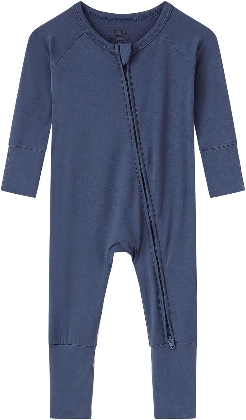 Baby Viscose from Bamboo Footless Pajamas Boys Girls Zippy Pjs Sleep 'N Play Romper - 0-24 Months