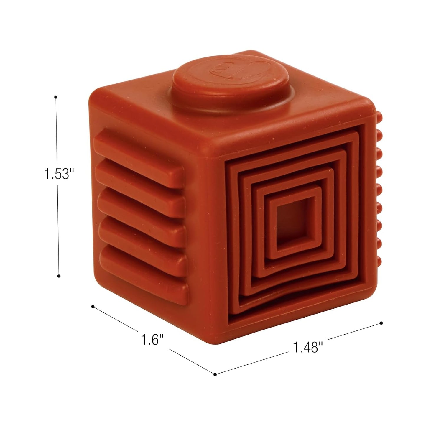 Really Good Stuff Sensory Fidget Finger Cubes-Set of 4