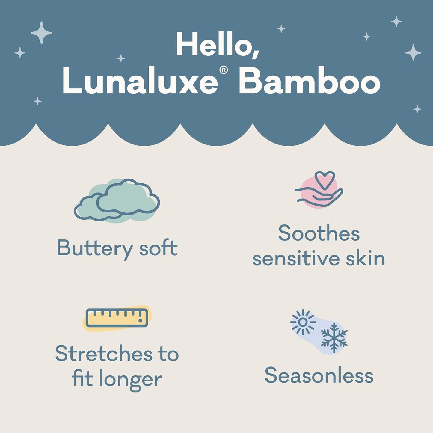 Little Sleepies Pajamas for Baby Boys & Girls, Viscose from Bamboo Baby Pajamas, Preemie & Newborn Sleepers, 2-Way Zipper PJs