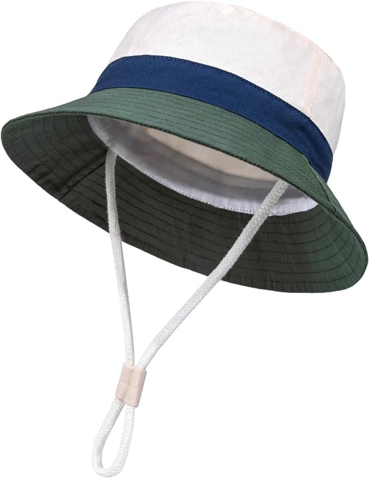 Kids Toddler Baby Boy Sun Hat Summer Bucket Hats with UPF 50+ UV Sun Protective
