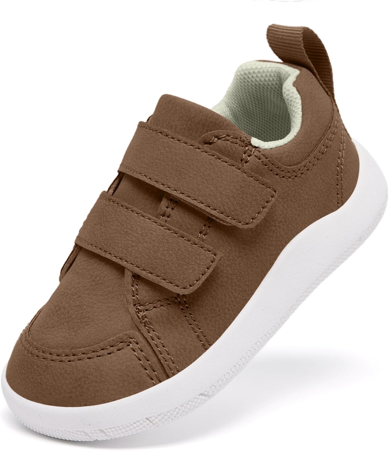 MORENDL Wide Toe Box Shoes Toddler Barefoot Shoes Baby Walking Shoe Boy Girl Non-Slip Zero Drop Minimalist Sneakers Comfort Tennis Outdoor Activities