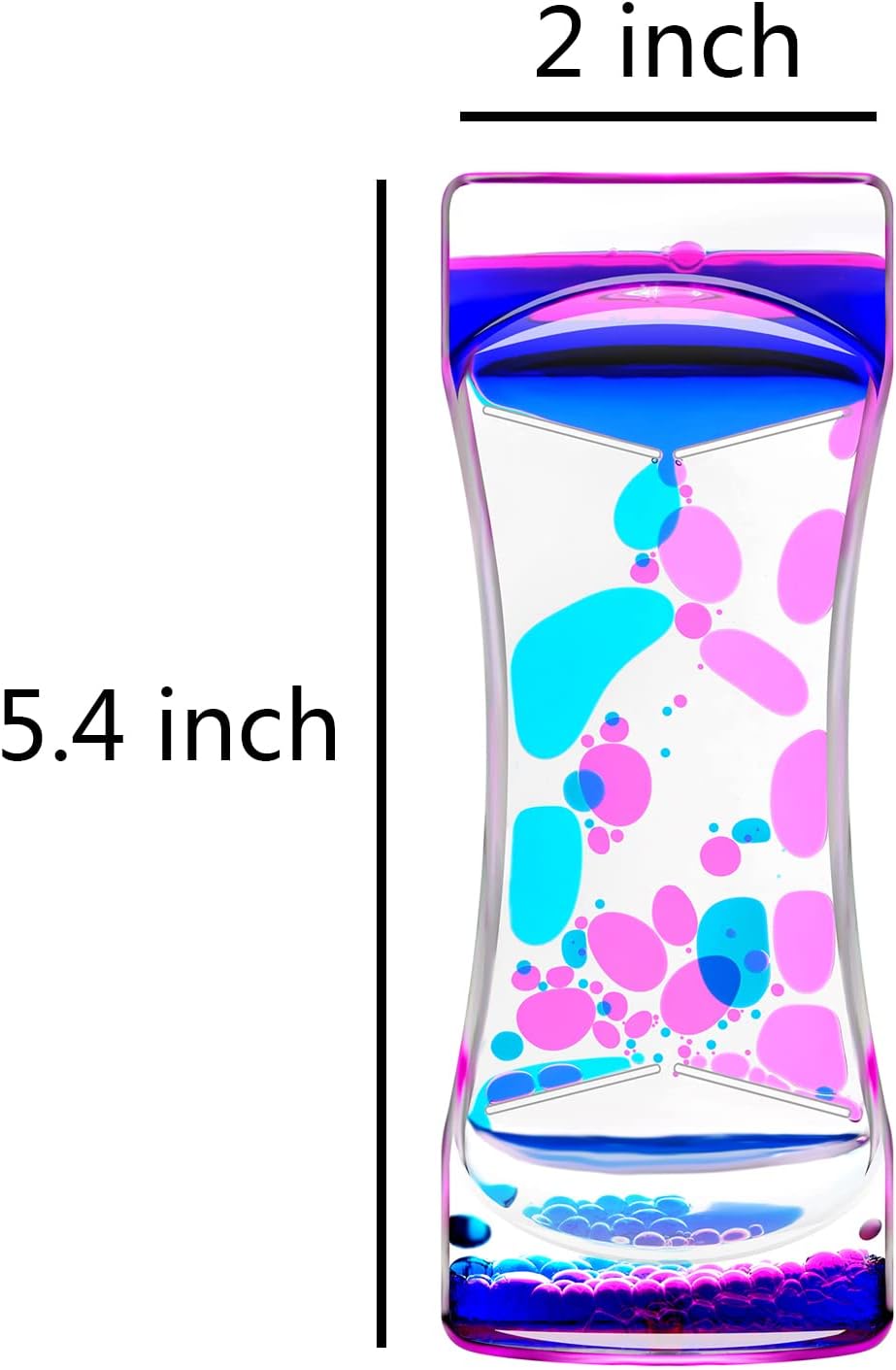 Liquid Motion Bubbler & Diamond Shaped Penguin Liquid Timer and Moving Sand Art Picture Pack of 3 Activity Calm Relaxing Desk Toys Voted Best Gift!