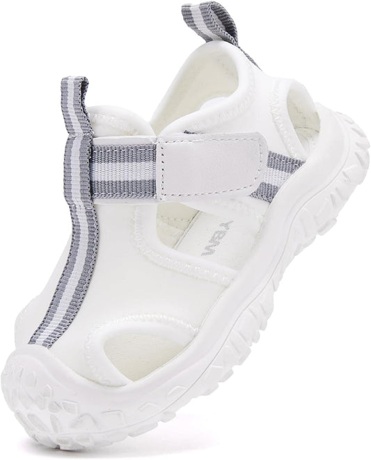 BMCiTYBM Baby Boy Girl Closed Toe Summer Sandals Lightweight Shoes Infant Non-Slip First Walking Sneakers 6 9 12 18 24 Months