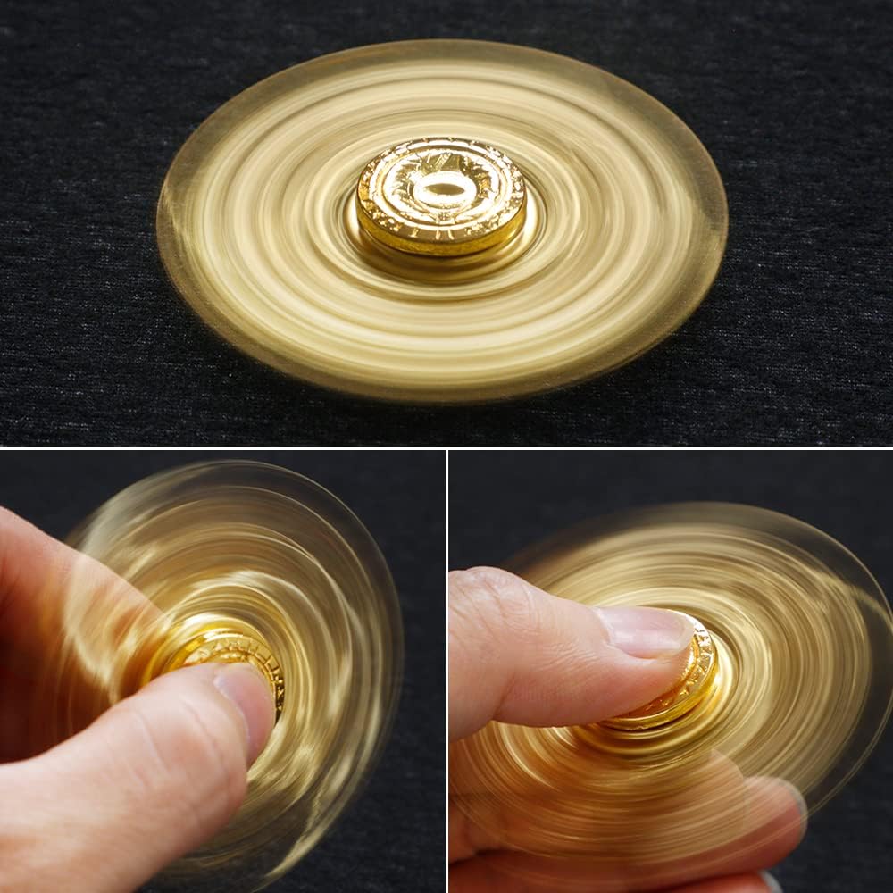 Dragon Fidget Spinner Anti Anxiety Toys Stress Relief Reducer Spin Fidgets Finger Hand Bearing Finger Spinners Toy Focus Fidgeting Restless Tri Spinner Best Novelty Gift for Adults Kids