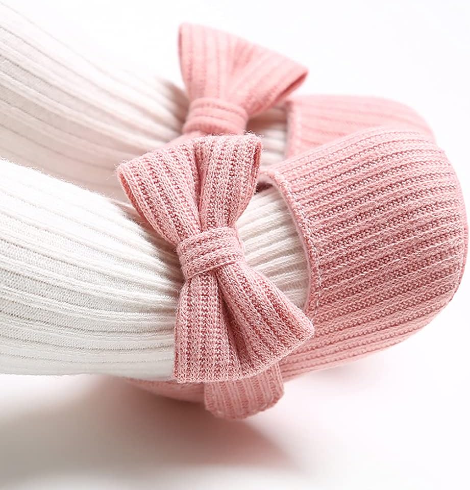 Baby Shoes Mary Jane Flats Non Slip Soft Sole Infant Toddler Sneakers First Walkers Party Christmas Dress Shoes