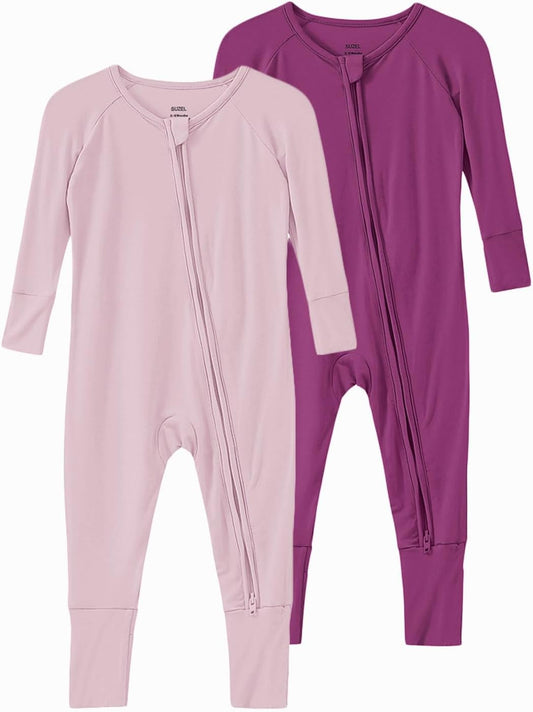 Baby Viscose from Bamboo Footless Pajamas Boys Girls Zippy Pjs Sleep 'N Play Romper - 0-24 Months