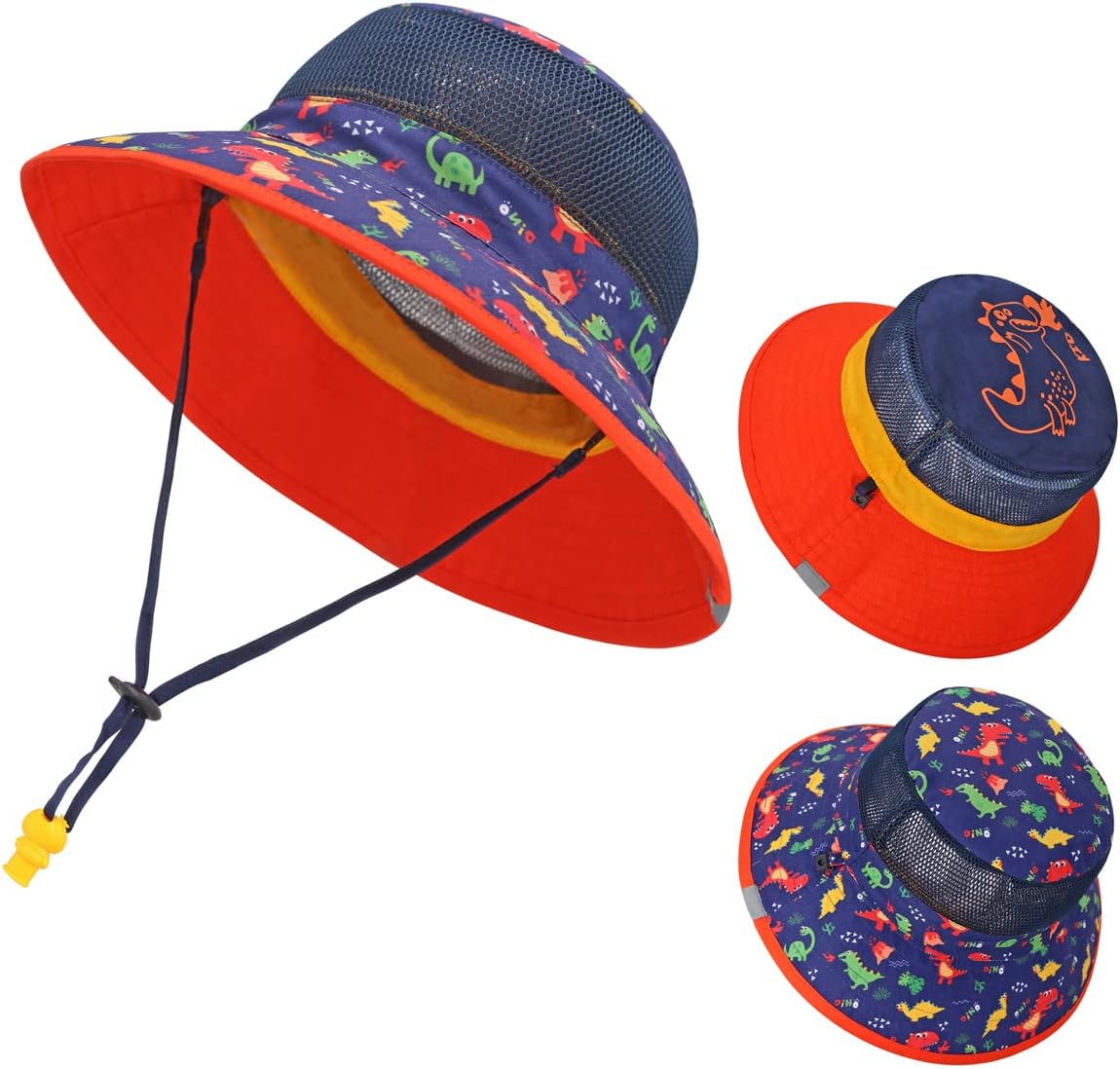 Kids Toddler Baby Boy Sun Hat Summer Bucket Hats with UPF 50+ UV Sun Protective