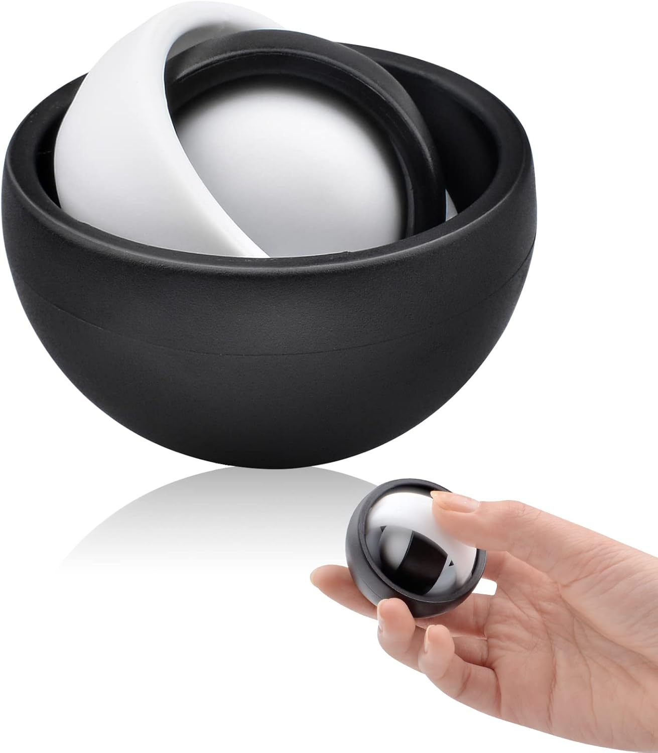 Fidget Toy for Adults, Fidget Gyro Toys, Gift Ideas Fidgets Gifts for Boys Girls Teens Kids, ADHD Autism Stress Relief Finger Toy Hand Fidget Spinner