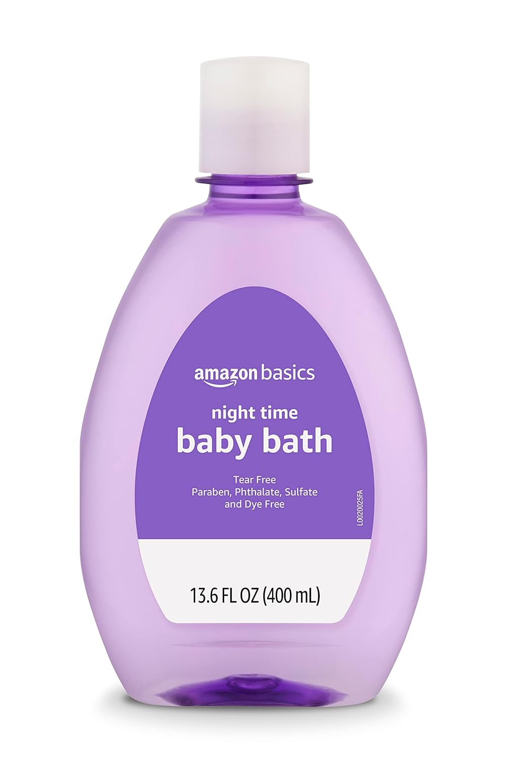 Amazon Basics Night-Time Baby Bath, Lightly Scented, 13.6 Fl Oz (Pack of 1) (Previously Solimo)