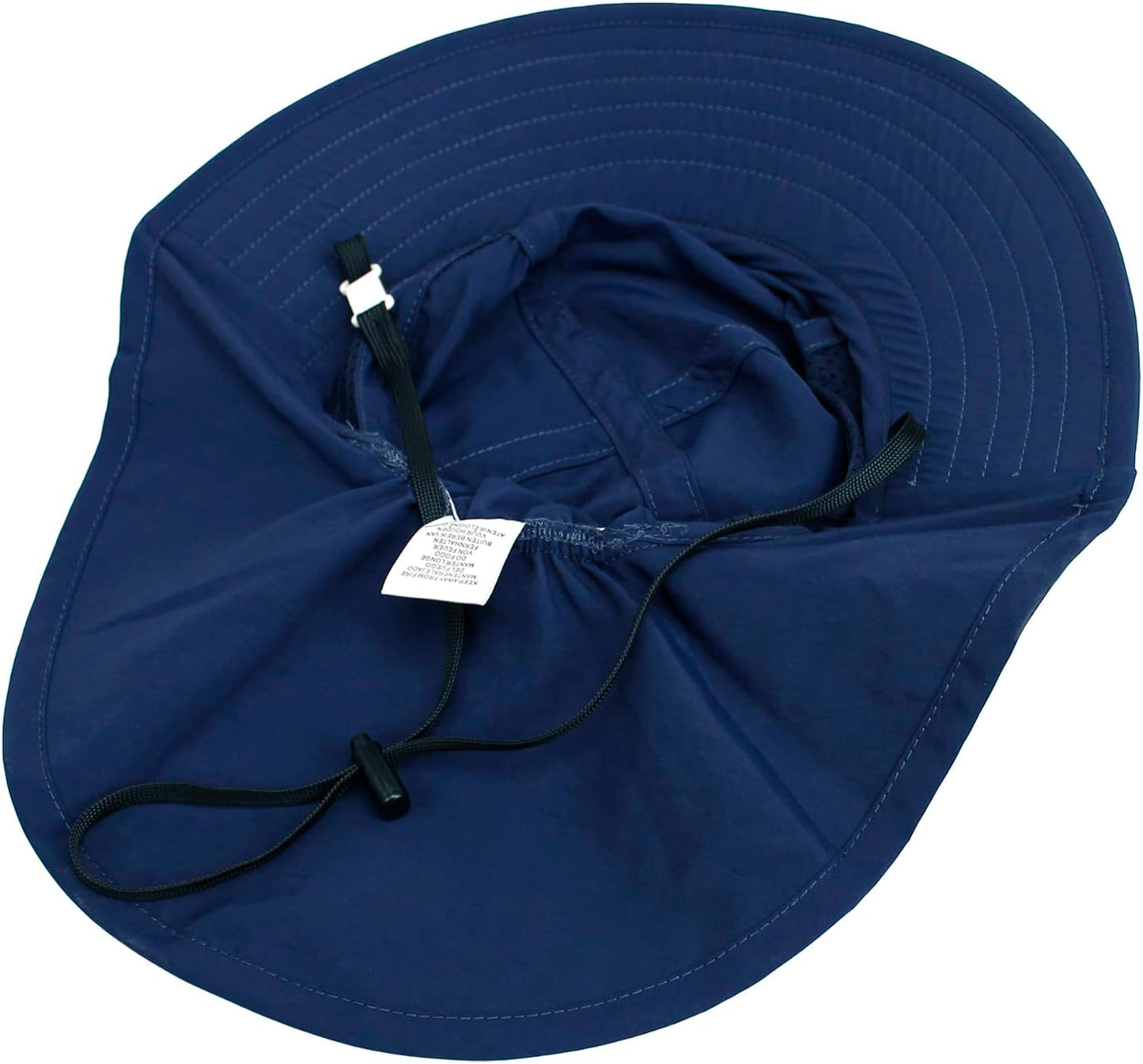 CHUNG Baby Sun Protection Hat Summer Toddler Adjustable UPF 50+ Wide Brim Neck Flap Beach Caps Boys Girls 1-12 Years Kids