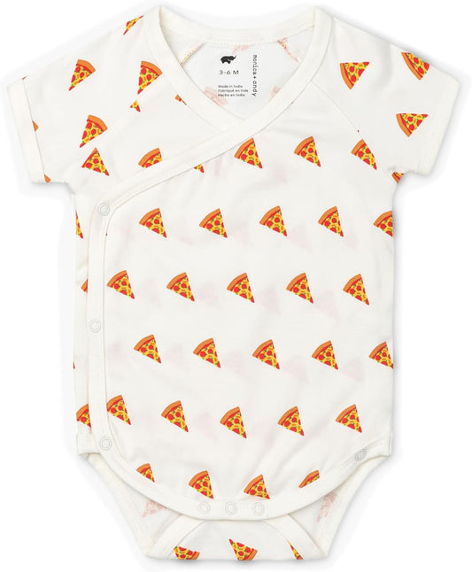 MONICA + ANDY Baby Organic Short Sleeve Lucky Bodysuit