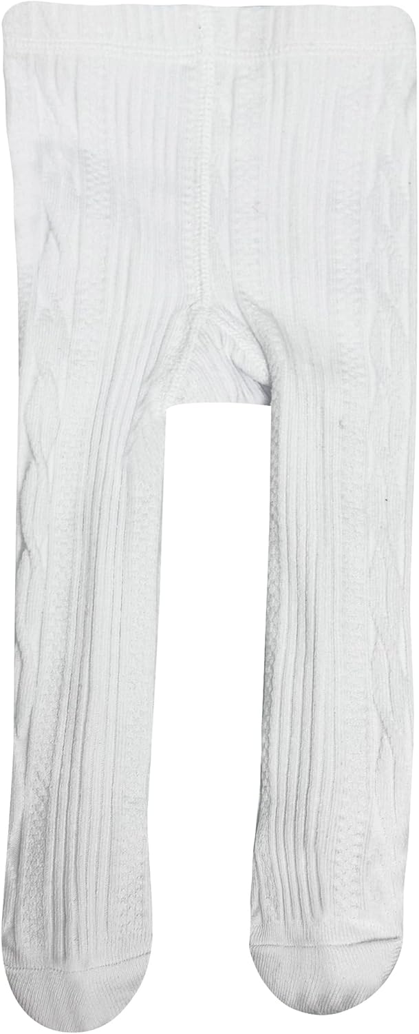 Baby Girls Tights Cable Knit Cotton Leggings Stockings for Newborn Infants Toddler