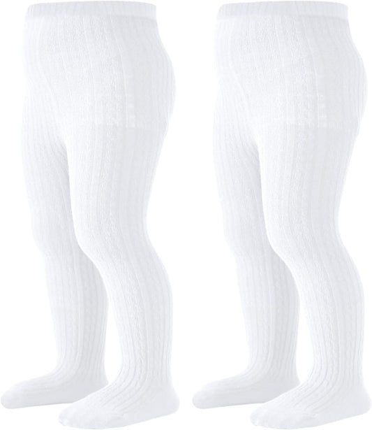 Mini angel Baby Tights Toddler Cable Knit Tights Cotton Warm Leggings Pantyhose Soft Stockings