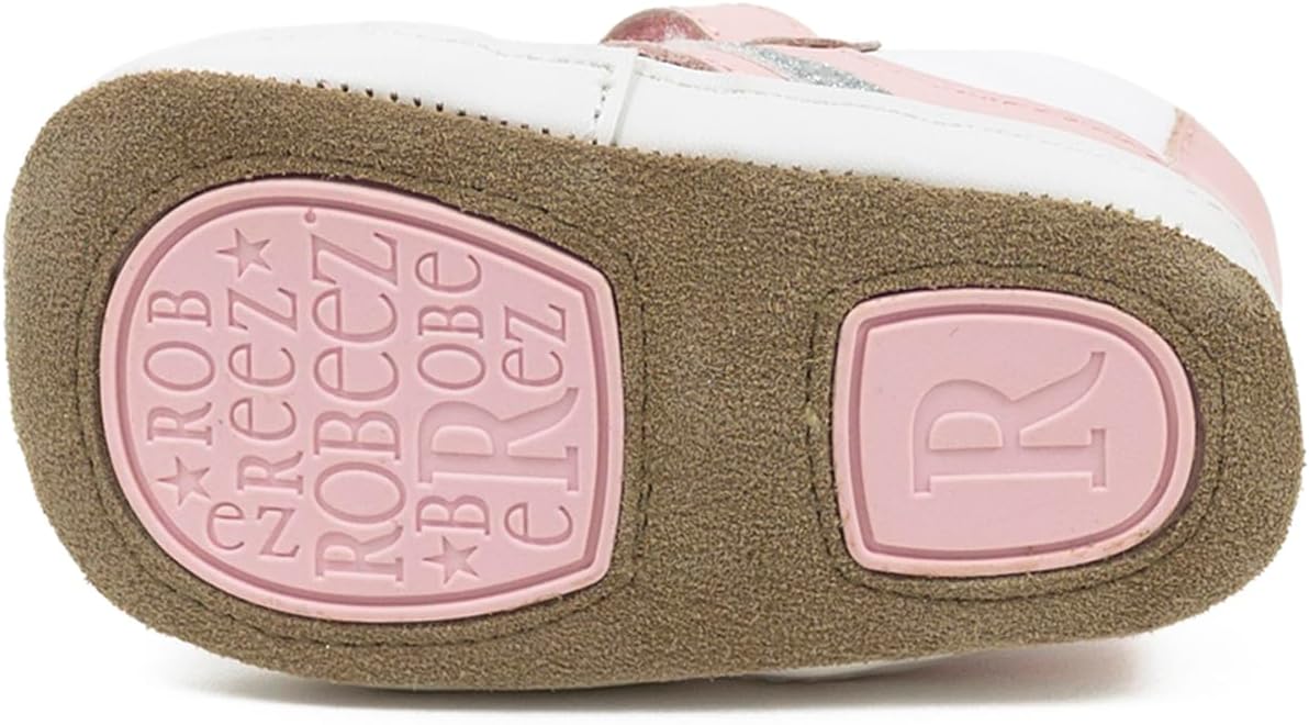 Robeez First Kicks Baby Girl and Unisex Shoes & Sneakers for Infant/Toddlers