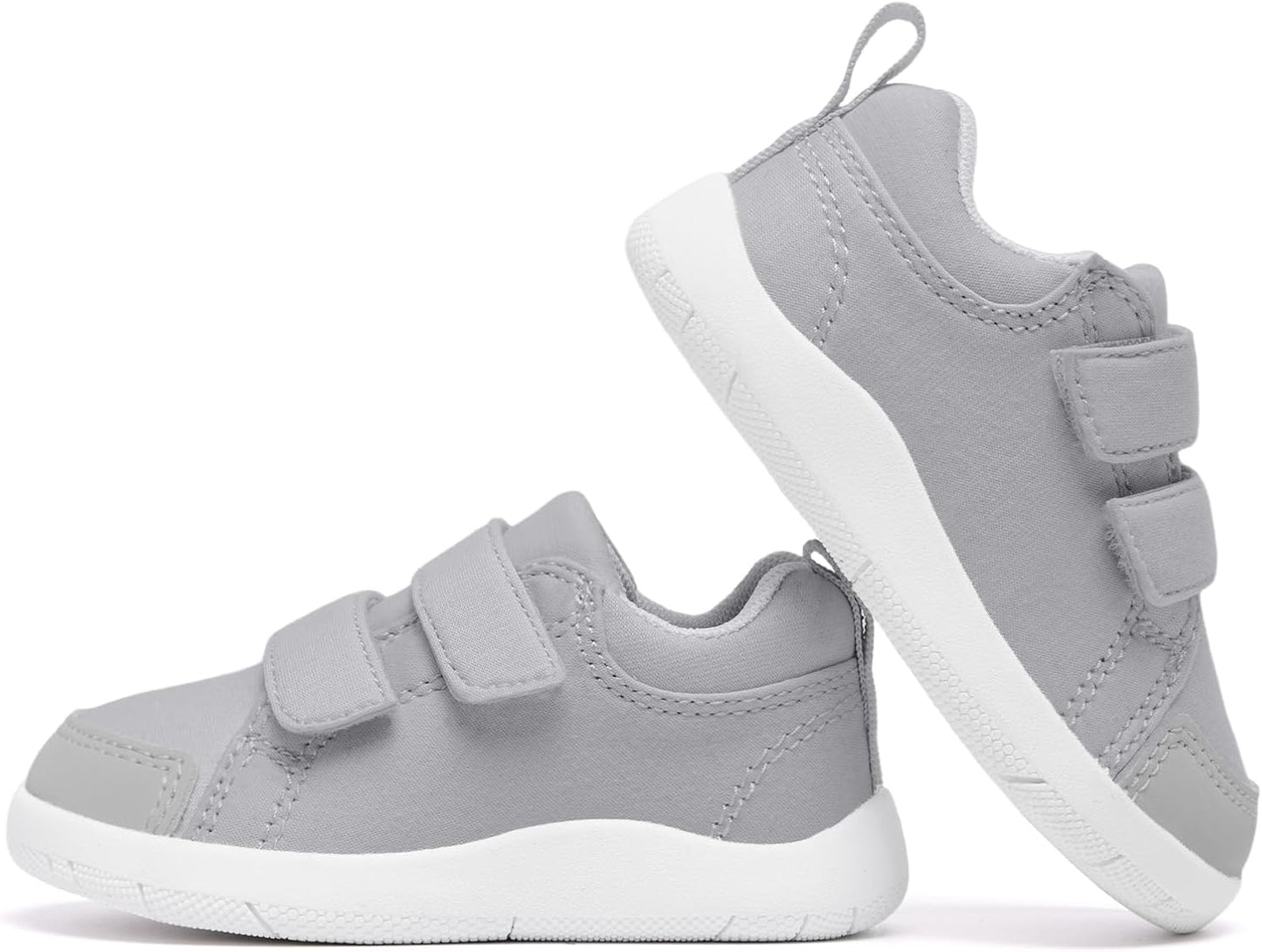 MORENDL Wide Toe Box Shoes Toddler Barefoot Shoes Baby Walking Shoe Boy Girl Non-Slip Zero Drop Minimalist Sneakers Comfort Tennis Outdoor Activities