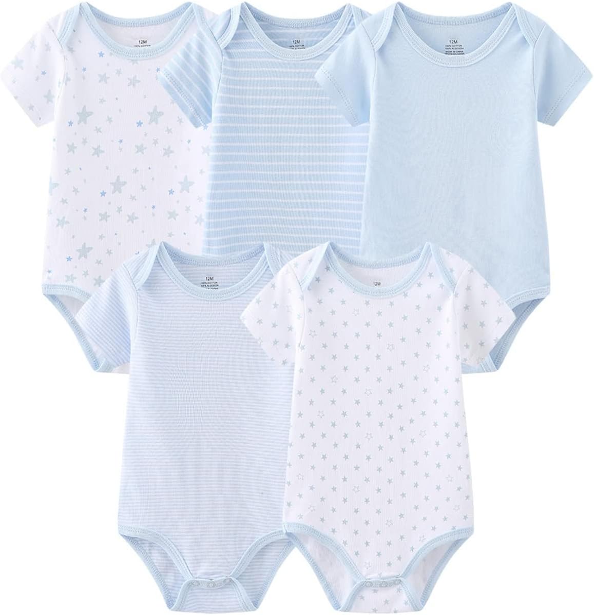 Newborn Layette Gift Set 27-Piece Baby Girl Clothes Bodysuits, Pants Essentials and Accessories 0-12Months